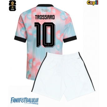 Belgia Leandro Trossard #10 Echipament de Fotbal Replică Mondial 2026 Copii Deplasare (+ Șorturi)